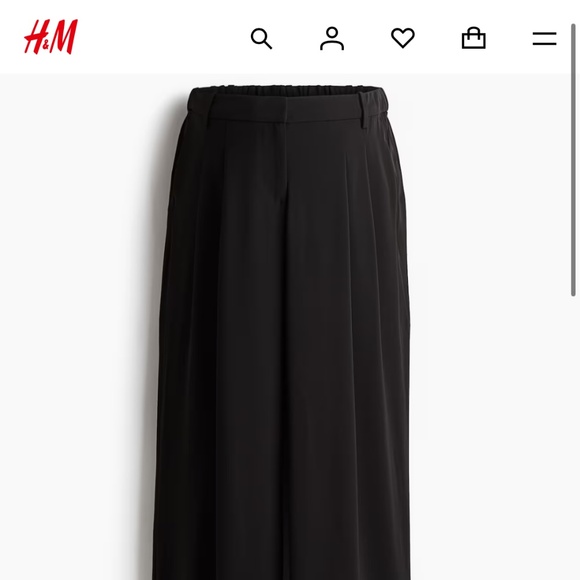H&M MAMA before and after black trouser - Picture 1 of 2